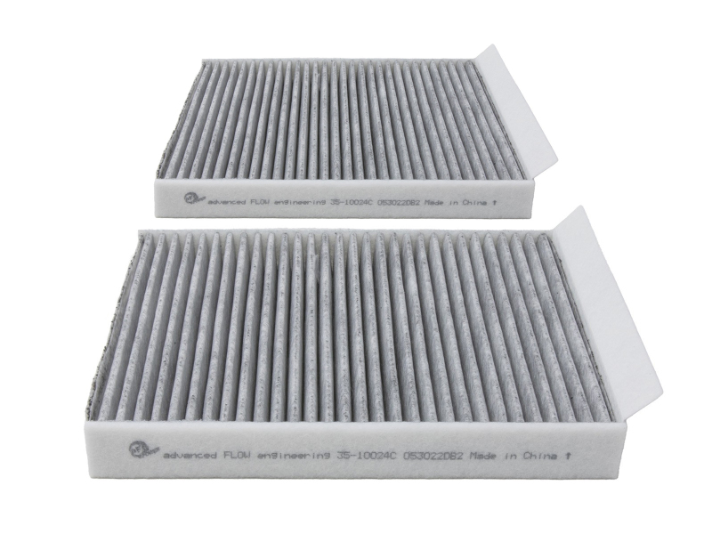 aFe 09-19 BMW 5/6/7 Series Various Models Carbon Cabin Air Filter (Pair) - Image 2