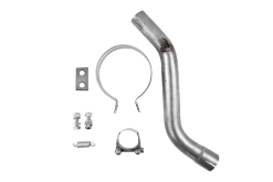 Alternative view of MBRP 1985-87 Honda ATC 250ES Big Red / TRX 250 Direct Replacement Slip-On Exhaust w/Utility Muffler