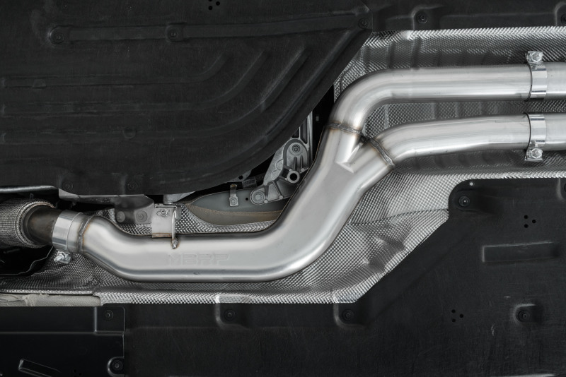 MBRP 2020+ Toyota Supra 3.0L 3in Catback Dual Rear Burnt End Tips - T304 - Image 3