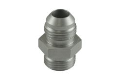 Turbosmart -8AN Flare to -8AN ORB Male Straight - Clear