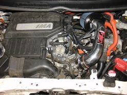 Injen 06-11 Honda Civic Hybrid 1.3L 4 cyl Polished Dyno-Tuned Air Intake w/ Web Nano-Fiber Filter - Image 4