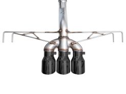 AWE Tuning 2023 Honda Civic Type R FL5 Track Edition Exhaust w/ Triple Diamond Black Tips - Image 25
