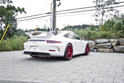 MBRP 14-15 Porsche GT3/GT3RS 3in Center Muffler Bypass 4in Tips - Black Coated - Image 5