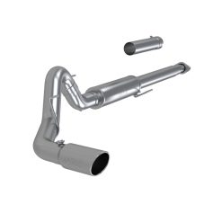 Alternative view of MBRP 2015 Ford F-150 2.7L / 3.5L EcoBoost 4in Cat Back Single Side T409 Exhaust System