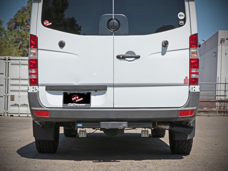 aFe Vulcan Series 3in 304SS DPF-Back Exhaust 10-25 MB Sprinter 2500/3500 V6-3.0L w/ Black Tips - Image 3