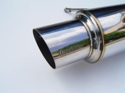 Alternative view of Invidia 02-07 WRX/STi 76mm N1 RACING Stainless Steel Tip Cat-back Exhaust