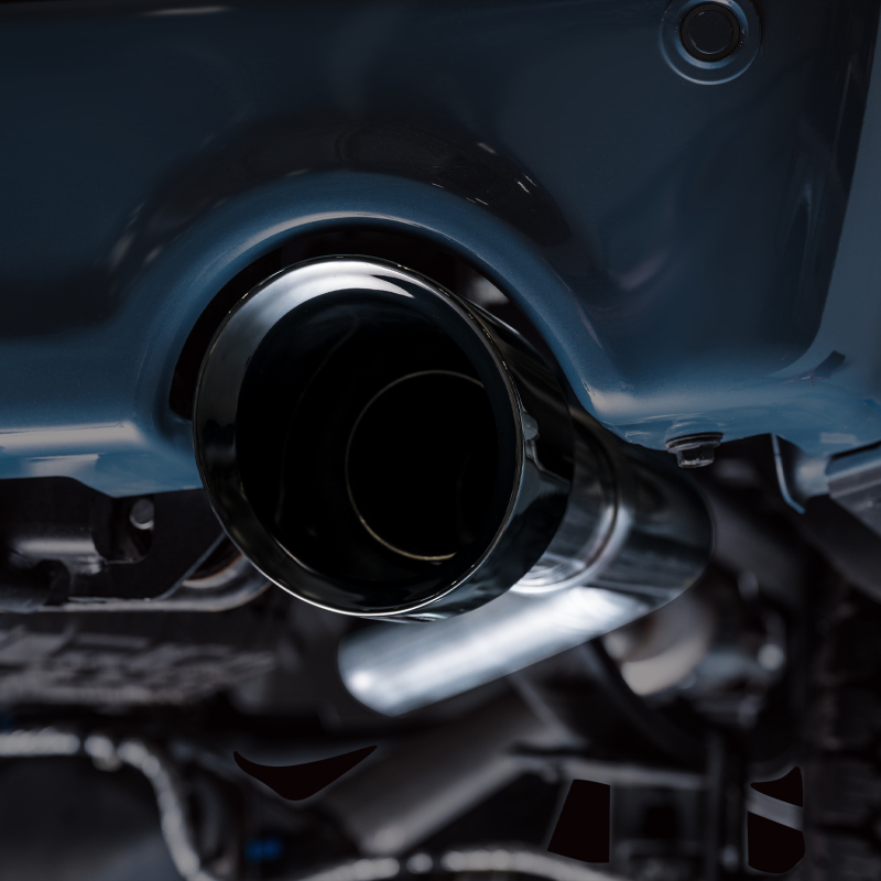 AWE Tuning 2021+ Ford F-150 Tremor (w/ Bumper Cutouts) 0FG Resonated Catback - Diamond Black Tips - Image 5