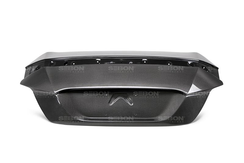 Seibon 2016 Honda Civic 2 Door Coupe FC4 Carbon Fiber Gloss Finish Trunk Lid - Image 9
