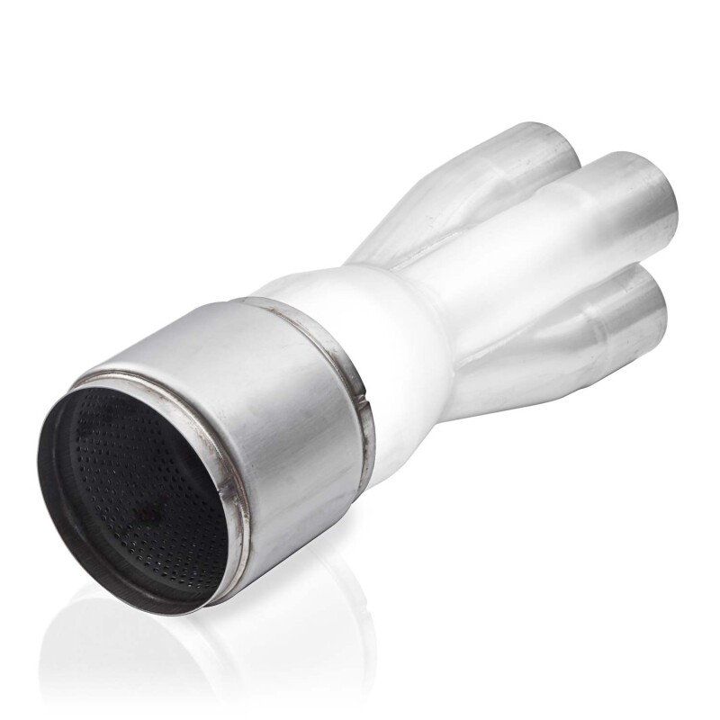 Stainless Works 4in OD 4.75in Body 5in Length Race Muffler - Image 3
