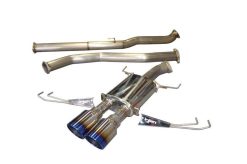 Injen 17-19 Honda Civic Type-R 3in SS Cat-Back Exhaust w/ Dual Burnt Titanium Tips - Image 3