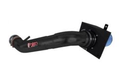 Alternative view of Injen 09-10 Ford F-150 2 valve V8 4.6L Wrinkle Black Power-Flow Air Intake System