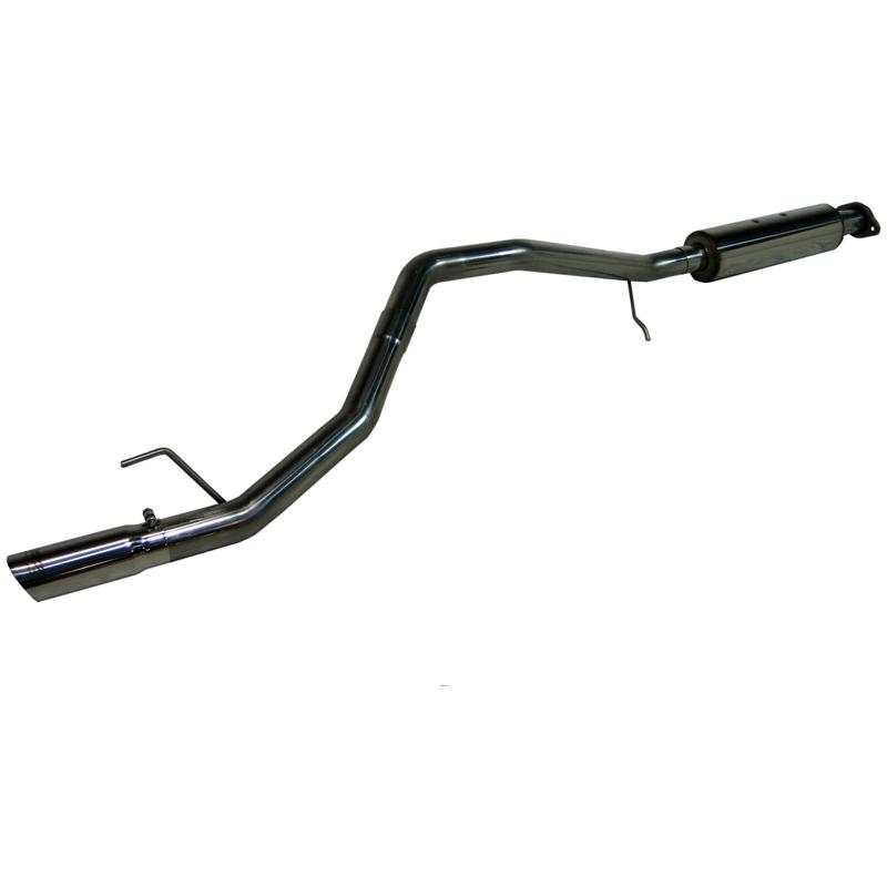 MBRP 2006-2008 Jeep Commander 4.7L 5.7L Hemi Cat Back Single - Image 3