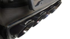 Corsa 15-19 Chevy Corvette Z06 3in Cat Back Exhaust, Black Pro-Series Quad 4.5in Tip (Xtreme) - Image 3