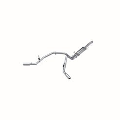 MBRP 2004-2005 Dodge Ram Hemi 1500 5.7L SC/CC-SB Cat Back Dual Split Side - Image 2