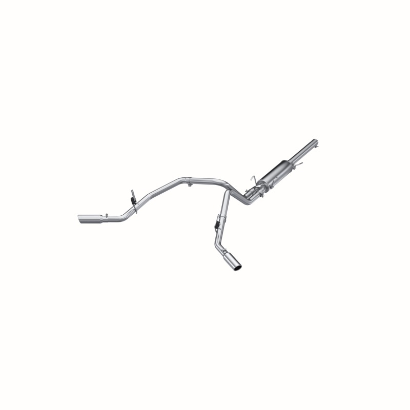 MBRP 2004-2005 Dodge Ram Hemi 1500 5.7L SC/CC-SB Cat Back Dual Split Side - Image 2
