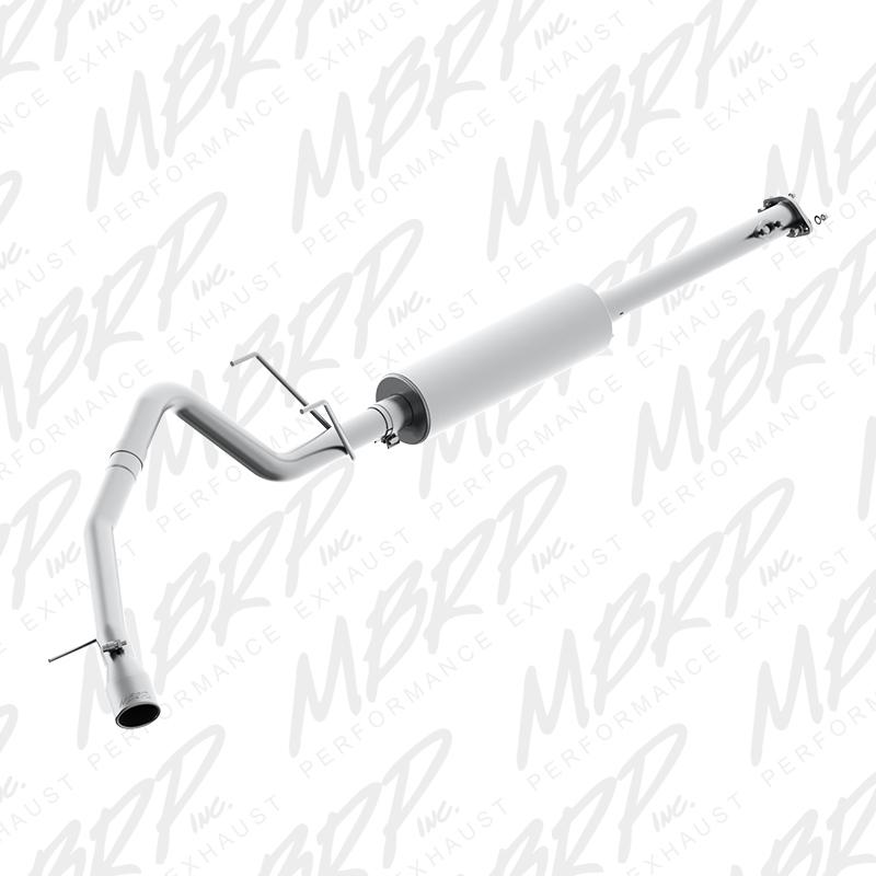 MBRP 01-05 Toyota Tacoma 2.7/3.4L (4x4 Only) 2.5in Cat Back Single Side Exit Alum Exhaust System - Image 3