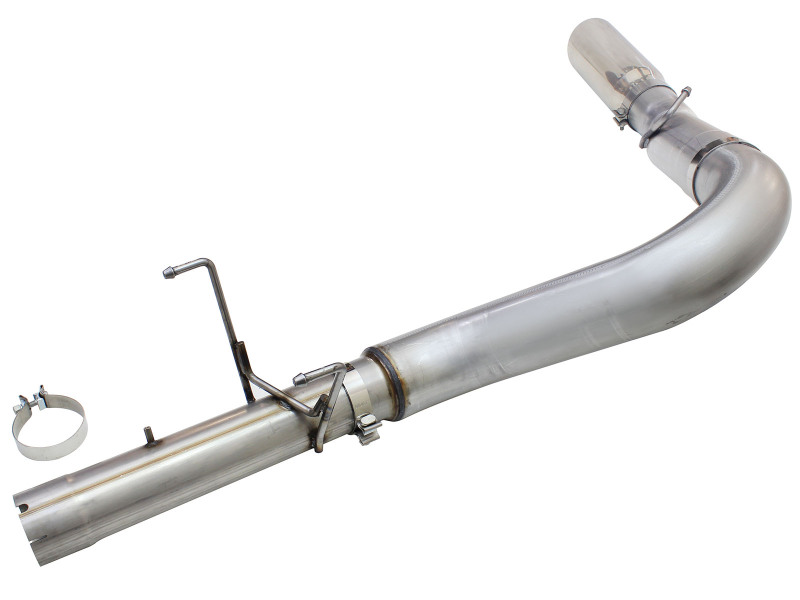 aFe MACHForce XP Exhaust Large Bore 5in DPF-Back SS 13-15 Dodge Trucks L6-6.7L (td) *Polish Tip - Image 2