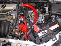 Injen 02-06 RSX w/ Windshield Wiper Fluid Replacement Bottle (Manual Only) Black Cold Air Intake - Image 4