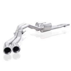 Stainless Works Chevy Silverado/GMC Sierra 2007-16 5.3L/6.2L Exhaust Y-Pipe Passenger Rear Tire Exit - Image 4