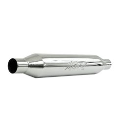 Alternative view of MBRP Universal Resonator 2.25in Inlet /Outlet 22in Body 26in Overall T304