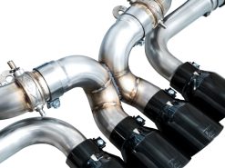 AWE 2023 C8 Corvette Z06 SwitchPath Cat-Back Exhaust - Diamond Black Tips - Image 18