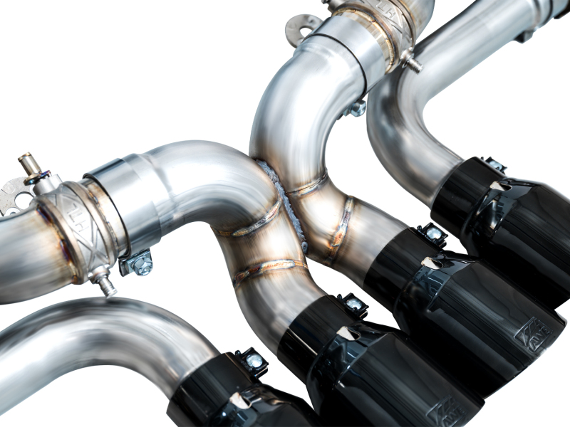 AWE 2023 C8 Corvette Z06 SwitchPath Cat-Back Exhaust - Diamond Black Tips - Image 18