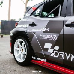 Alternative view of Seibon 2023+ Toyota GR Corolla Carbon Fiber Rear Doors