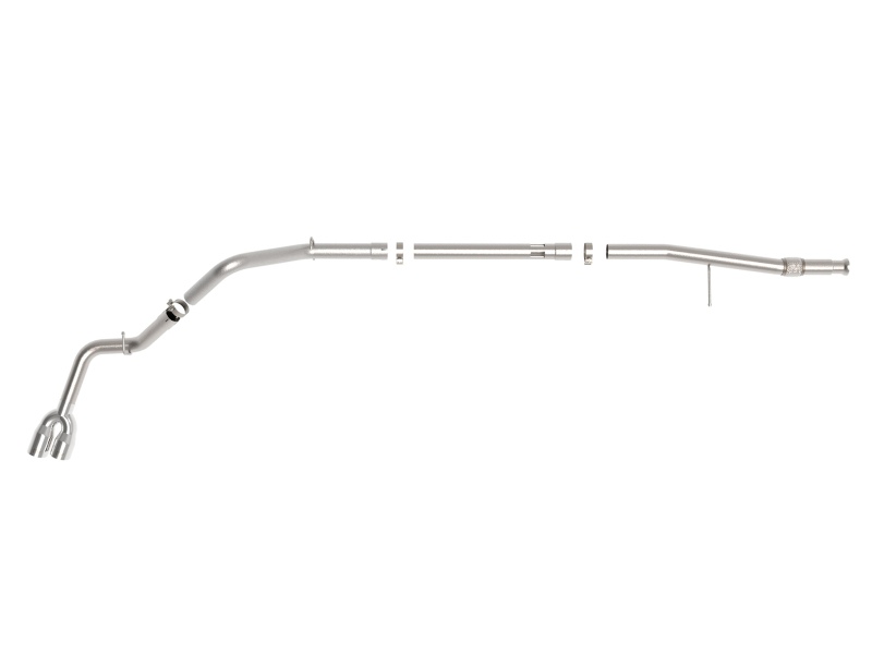 aFe Rebel XD Series 3in 304SS DPF-Back 20-21 GM Trucks L6-3.0L (td) LM2 - Dual Polished Tip - Image 4