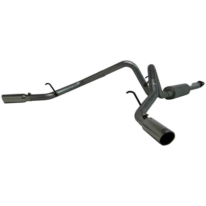 MBRP 2003-2007 Chev/GMC 1500 Classic 4.8/5.3L EC/CC-SB Cat Back Dual Split Side - Image 3