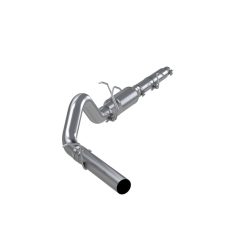 Alternative view of MBRP 1999-2004 Ford F-250/350 V-10 Cat Back 4in Single Side AL P Series Exhaust