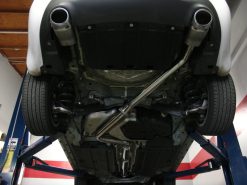 Injen 2013 Dodge Dart 1.4L (t) Catback Stainless Steel Single Outlet 3in Race Inspired Exhaust - Image 4