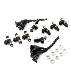 Alternative view of DeatschWerks 00-13 Chevy Silverado 1500 / GMC Sierra 1500 1500cc Injectors (Set of 8)