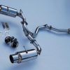 Invidia 12 Scion FRS/BRZ 60mm N1 Polish Tip Cat- Back Exhaust