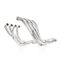 Stainless Works 79-93 Ford Mustang Headers -1-7/8 in Primaries 2 O Clock Trick Flow HP
