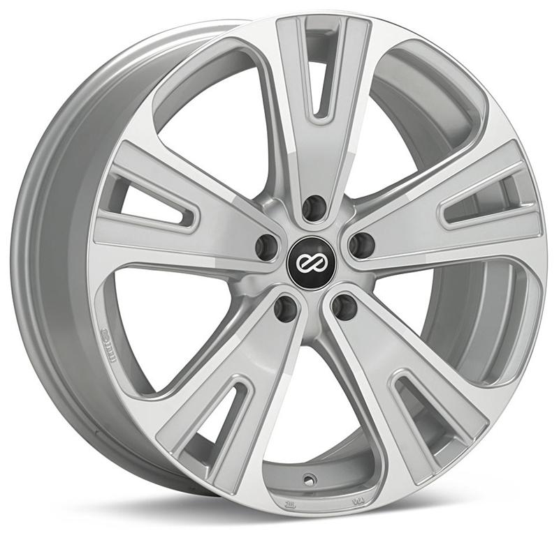 Enkei Universal SVX Truck & SUV 20x8.5 +40mm Offset 5x120 Bolt 72.6mm Bore Silver Machined Wheel - Image 2