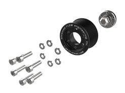 Alternative view of aFe 15-23 Dodge Challenger / 15-23 Dodge Charger SRT Hellcat 2.65in Supercharger Power Pulley Kit