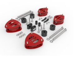 Alternative view of aFe 15-19 Subaru Outback CONTROL 2.0in Lift Kit