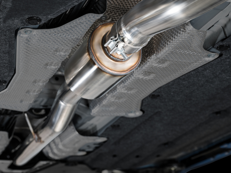AWE Tuning 2023 Honda Civic Type R FL5 Track Edition Exhaust w/ Triple Chrome Silver Tips - Image 9