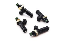 DeatschWerks 95-99 Mitsubishi Eclipse 4G63T / 03-06 Evo 8/9 Bosch EV14 1200cc Injectors (Set of 4) - Image 4