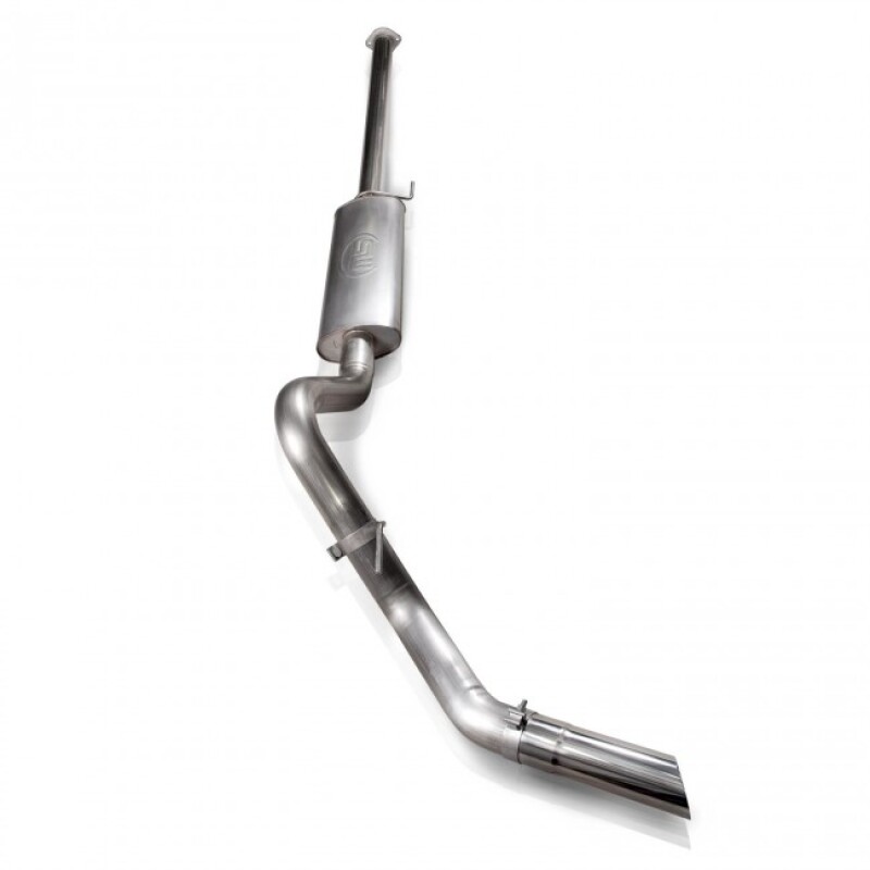 Stainless Works 2011-14 F-150 3.5L 3-1/2in Catback S-Tube Muffler Factory Connection - Image 3