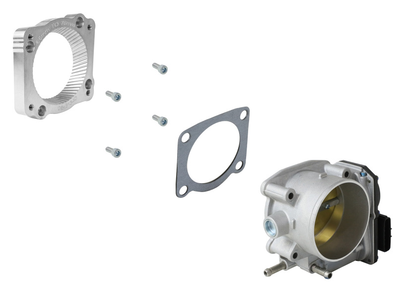 aFe POWER 03-09 Toyota 4Runner V6 4.0L / 10-14 Toyota FJ Cruiser V6 4.0L 76mm Billet Throttle Body - Image 2