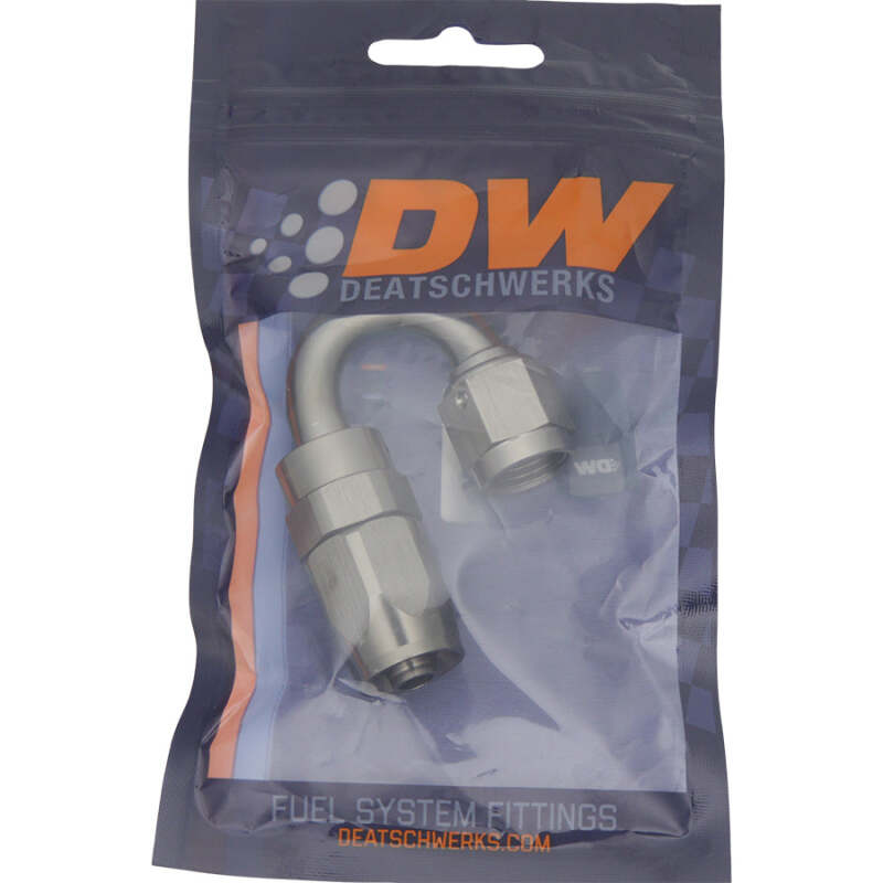 DeatschWerks 6AN Female Swivel 180-Degree Hose End CPE - Image 3