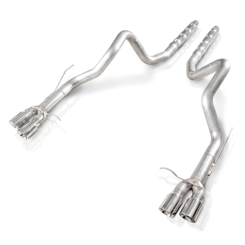 Stainless Works 2013-14 Ford Shelby GT500 3in Catback Retro Chambered Mufflers - Image 2