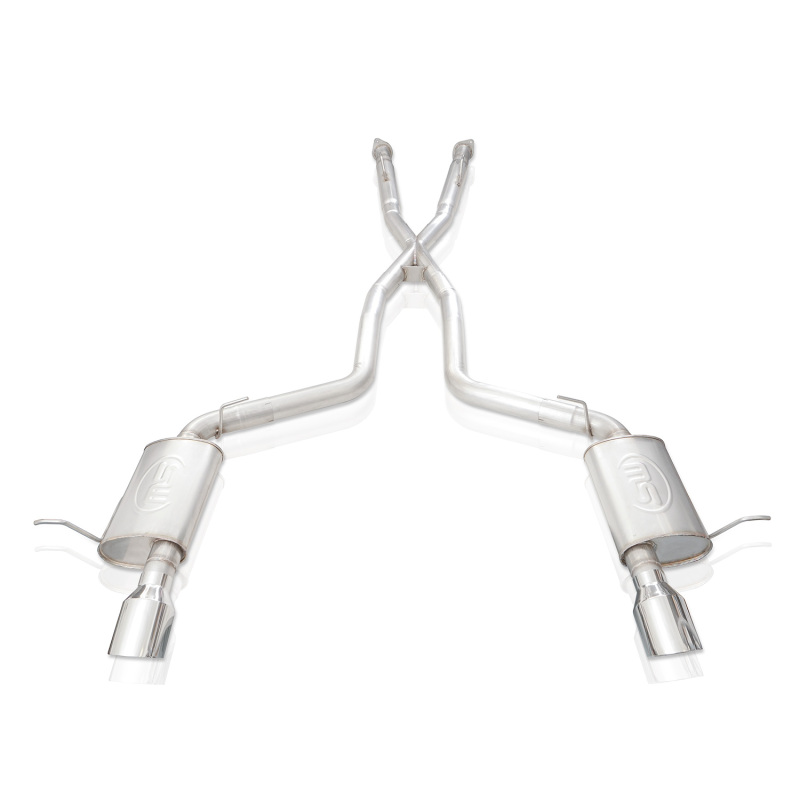 Stainless Works 18-19 Dodge Durango 6.4L Legend Catback Exhaust w/ Polished Tips - Image 3