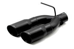 Roush 21-24 Ford F-150 5.0L 4in Black Exhaust Y Tip Kit