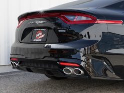 aFe Gemini XV 3in to Dual 2-1/2in 304 SS Cat-Back Exhaust w/ Cut-Out 18-21 Kia Stinger L4-2.0L (t) - Image 4