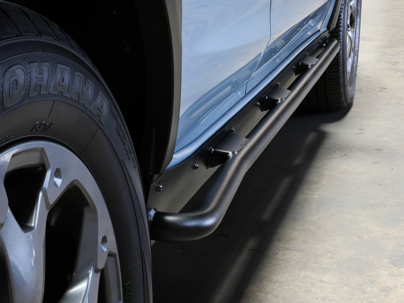 aFe POWER 18-23 Subaru Crosstrek Terra Guard Off-Road Sliders - Black - Image 6