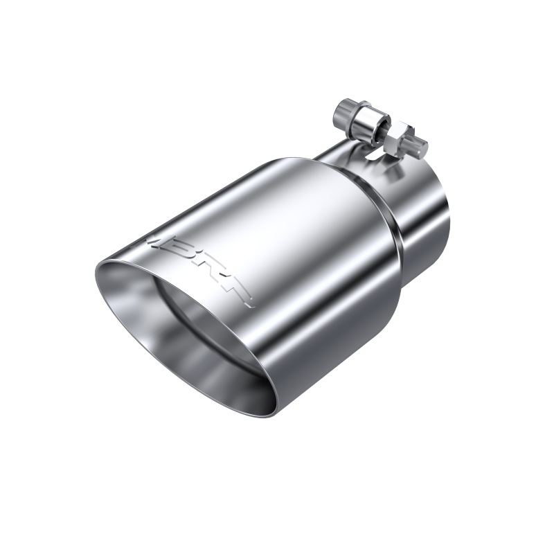 MBRP Universal Tip 4in O.D. Dual Wall Angled 3in inlet 8in length T304 - Image 2