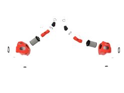 aFe POWER Momentum GT Pro Dry S Intake System 22-23 Toyota Tundra V6-3.4L (tt) Red Edition - Image 3