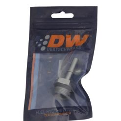 Alternative view of DeatschWerks 10AN ORB Male to 5/16in Male EFI Quick Connect Adapter - Anodized DW Titanium